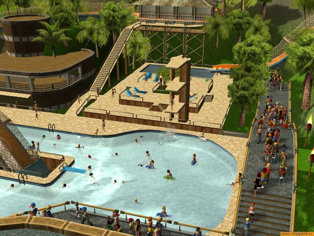 Скриншот из игры RollerCoaster Tycoon 3: Soaked! - 52