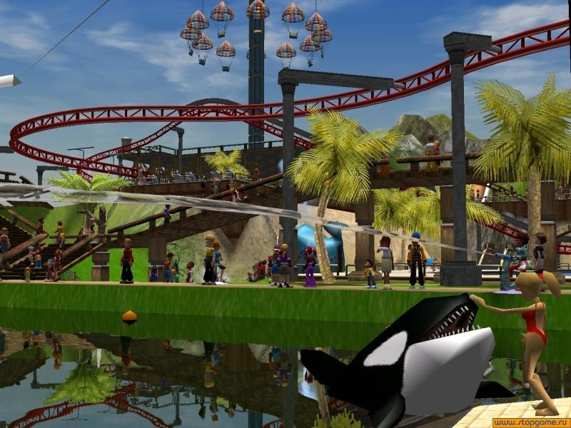 Скриншот из игры RollerCoaster Tycoon 3: Soaked! - 8
