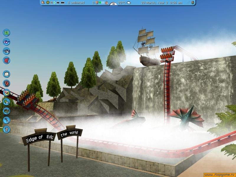 Скриншот из игры RollerCoaster Tycoon 3: Soaked! - 29