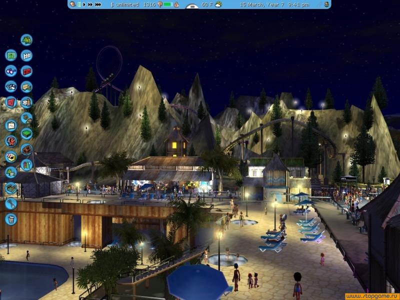 Скриншот из игры RollerCoaster Tycoon 3: Soaked! - 47
