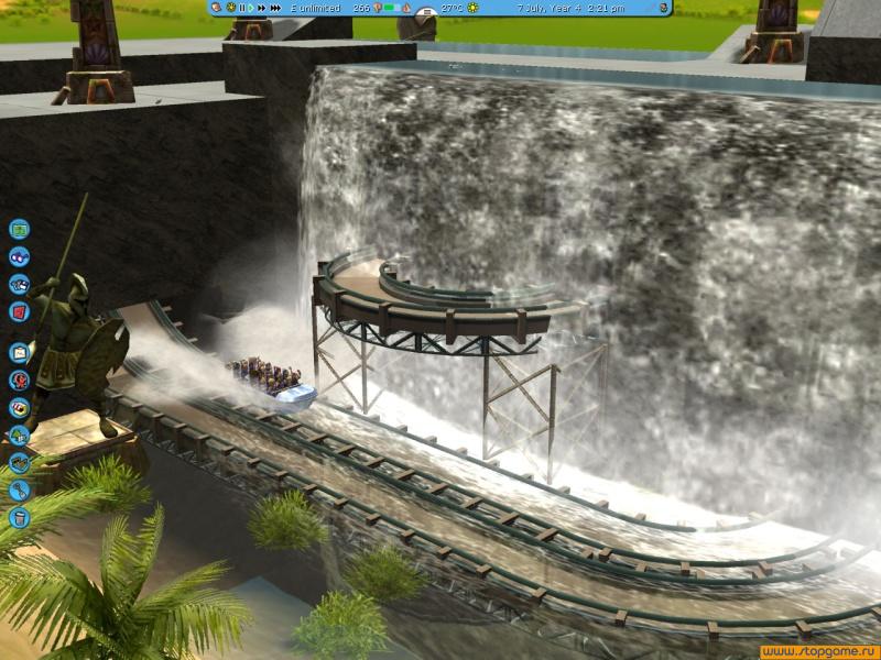 Скриншот из игры RollerCoaster Tycoon 3: Soaked! - 55