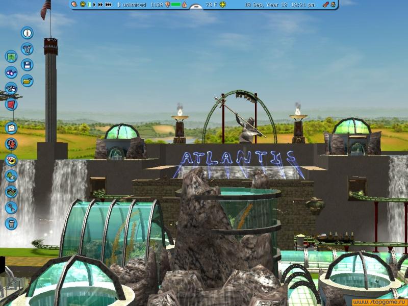 Скриншот из игры RollerCoaster Tycoon 3: Soaked! - 43