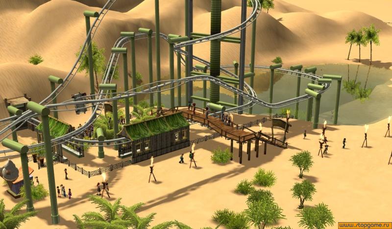 Скриншот из игры RollerCoaster Tycoon 3: Soaked! - 9