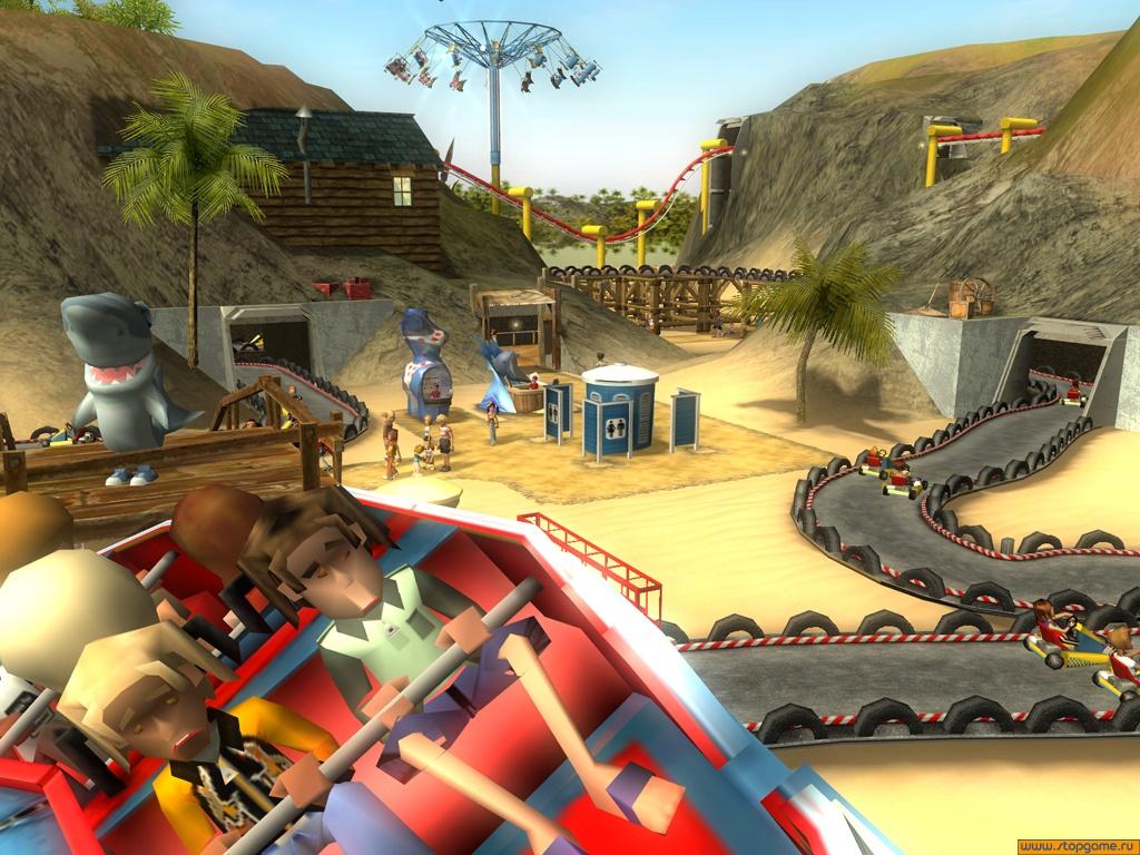 Скриншот из игры RollerCoaster Tycoon 3: Soaked! - 46