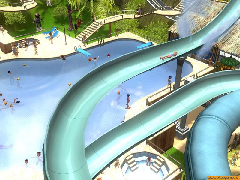 Скриншот из игры RollerCoaster Tycoon 3: Soaked! - 35
