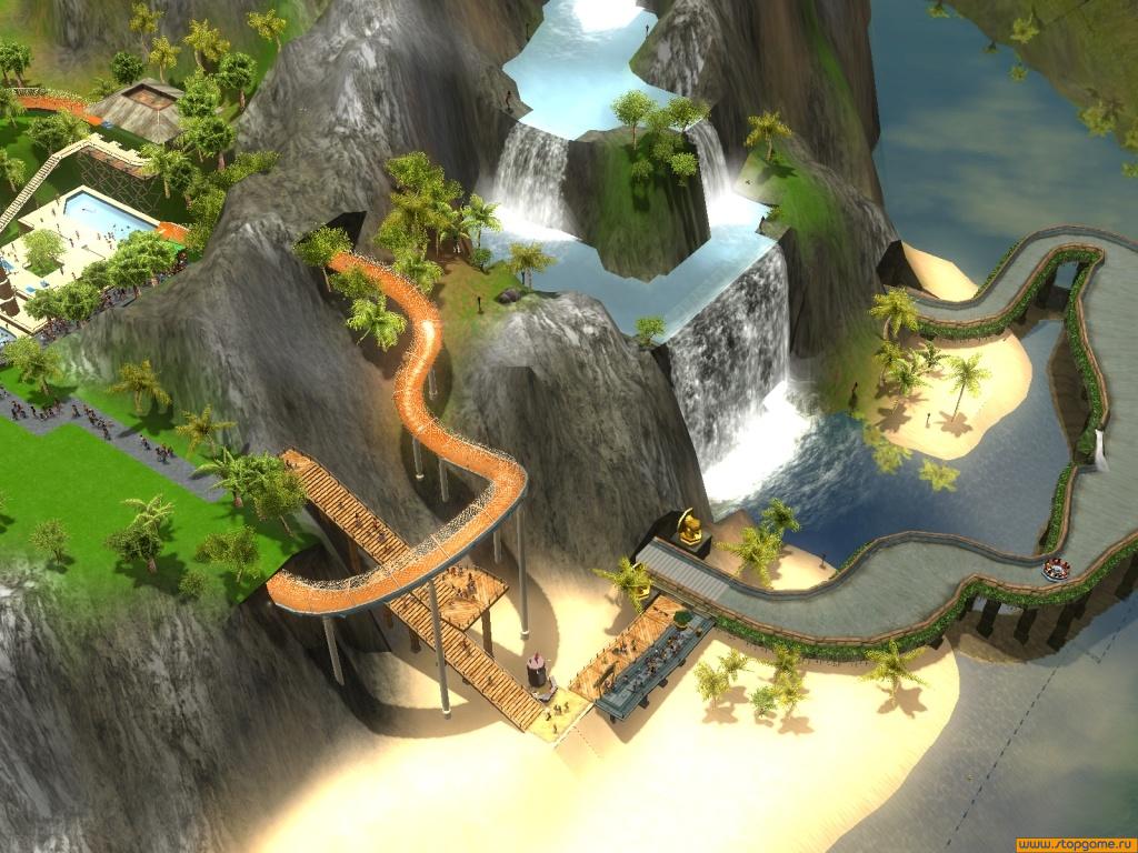 Скриншот из игры RollerCoaster Tycoon 3: Soaked! - 51