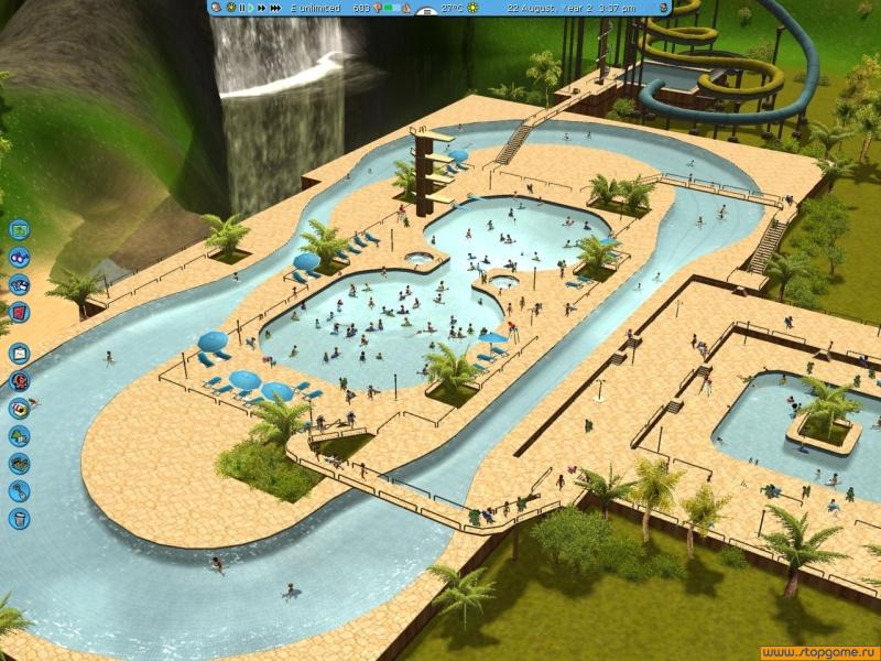Скриншот из игры RollerCoaster Tycoon 3: Soaked! - 23