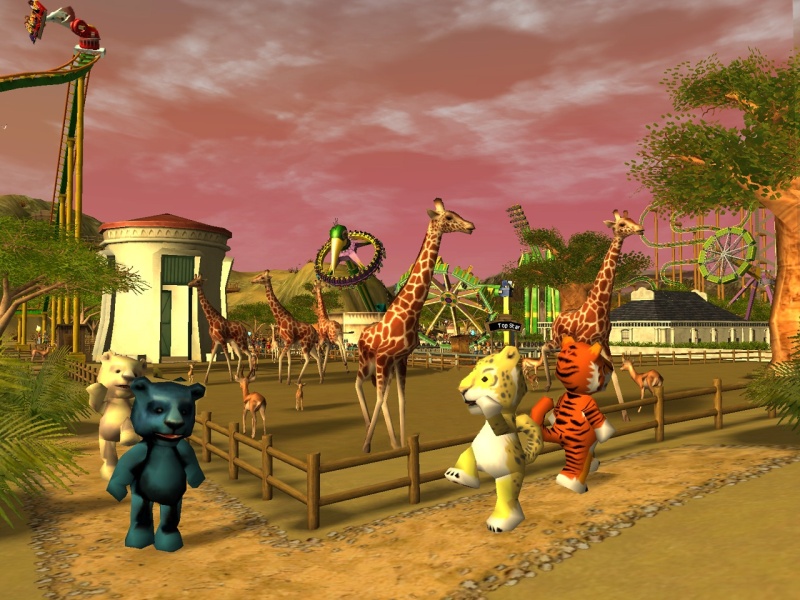 Скриншот из игры RollerCoaster Tycoon 3: Wild! - 42