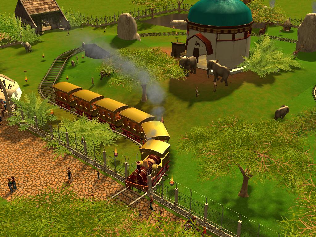 Скриншот из игры RollerCoaster Tycoon 3: Wild! - 17