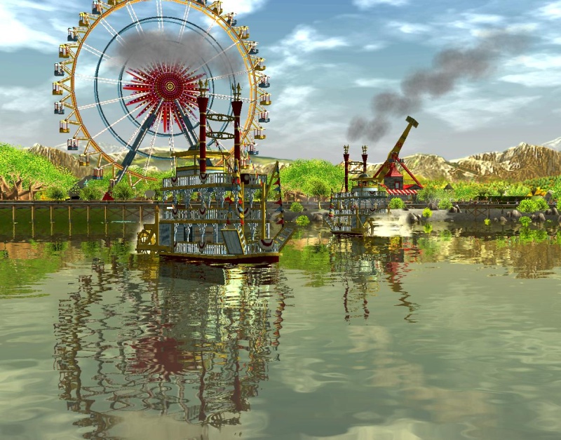 Скриншот из игры RollerCoaster Tycoon 3: Wild! - 21