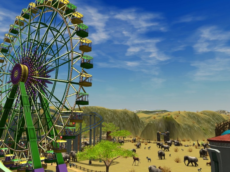 Скриншот из игры RollerCoaster Tycoon 3: Wild! - 27