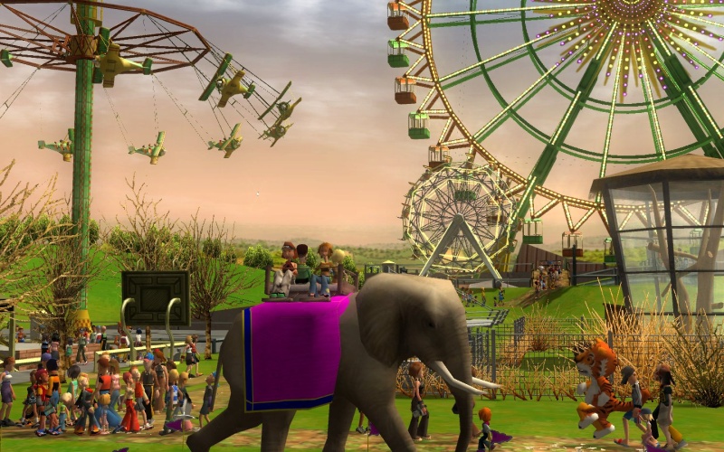Скриншот из игры RollerCoaster Tycoon 3: Wild! - 43