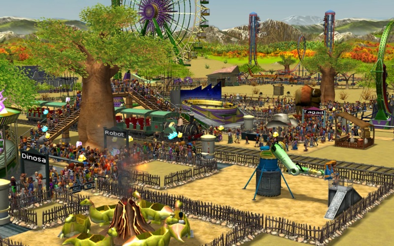 Скриншот из игры RollerCoaster Tycoon 3: Wild! - 40