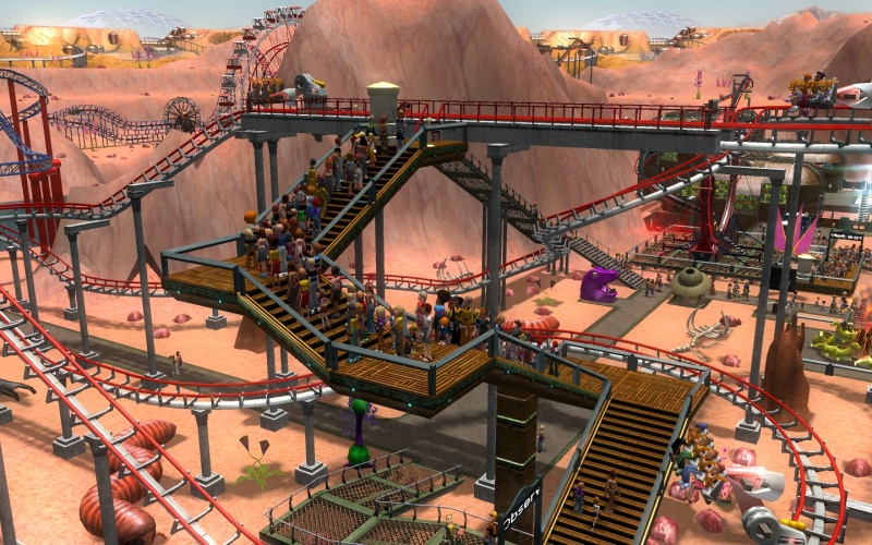 Скриншот из игры RollerCoaster Tycoon 3: Wild! - 10