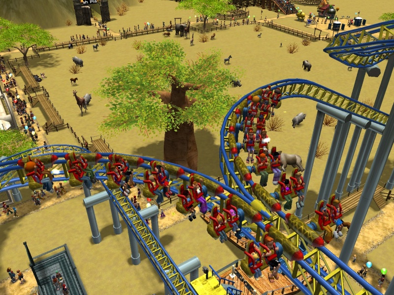 Скриншот из игры RollerCoaster Tycoon 3: Wild! - 28