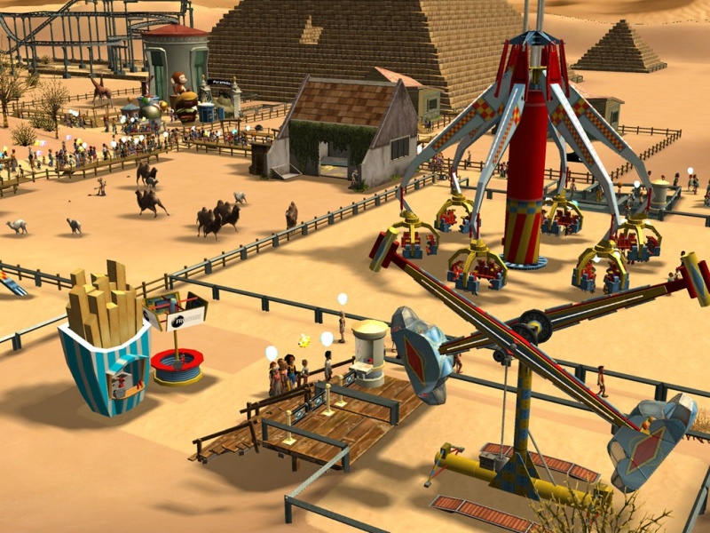 Скриншот из игры RollerCoaster Tycoon 3: Wild! - 33