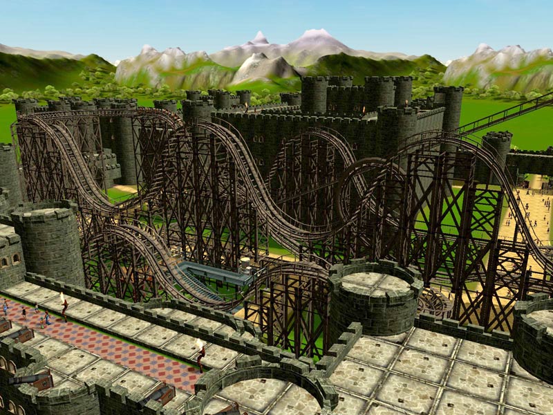 Скриншот из игры RollerCoaster Tycoon 3 - 132