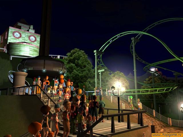 Скриншот из игры RollerCoaster Tycoon 3 - 42