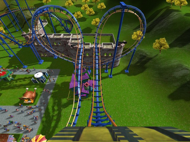 Скриншот из игры RollerCoaster Tycoon 3 - 98