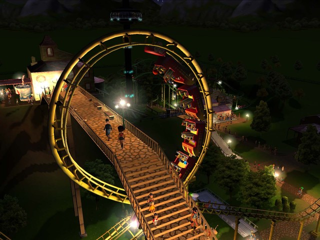 Скриншот из игры RollerCoaster Tycoon 3 - 186