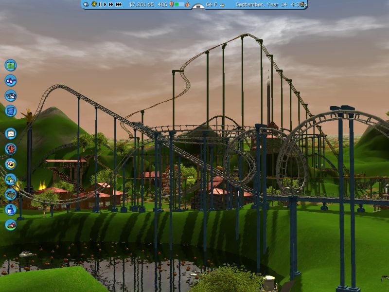 Скриншот из игры RollerCoaster Tycoon 3 - 138