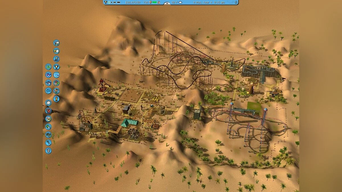 Скриншот из игры RollerCoaster Tycoon 3 - 9