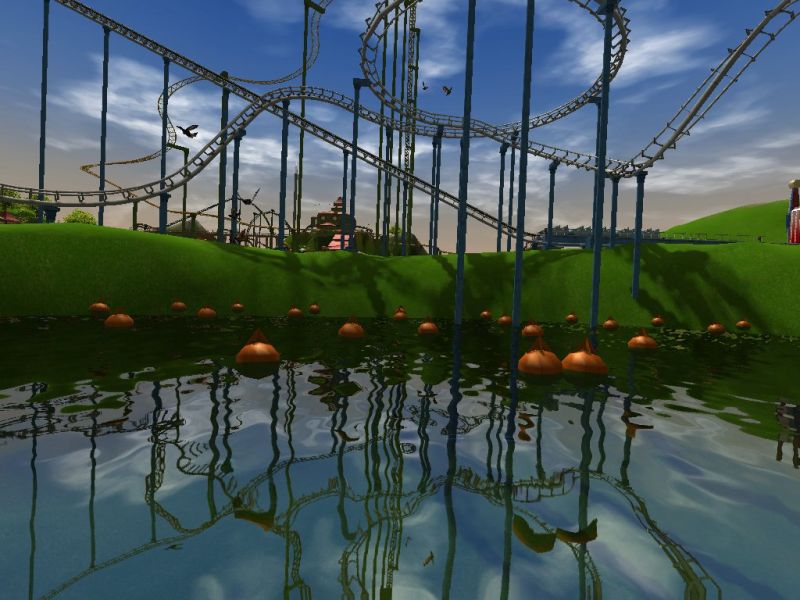 Скриншот из игры RollerCoaster Tycoon 3 - 97