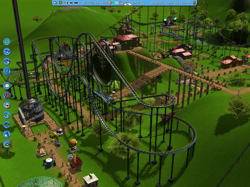 Скриншот из игры RollerCoaster Tycoon 3 - 171