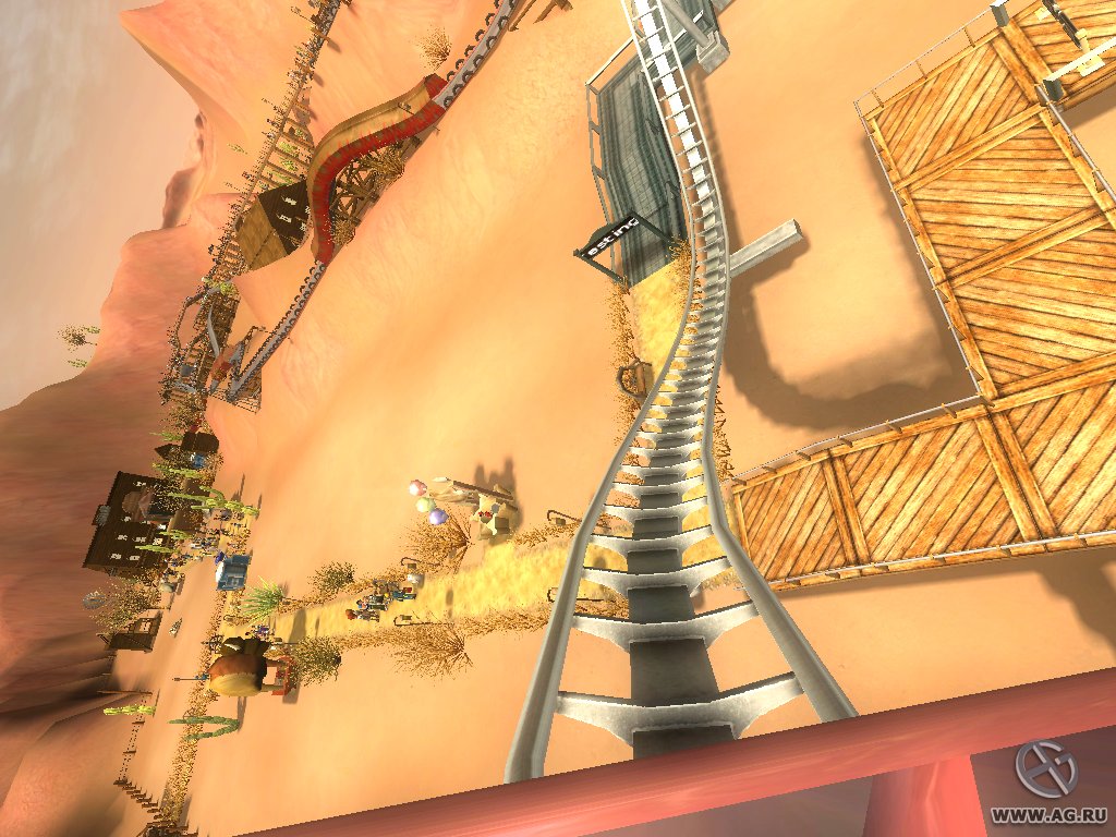 Скриншот из игры RollerCoaster Tycoon 3 - 71
