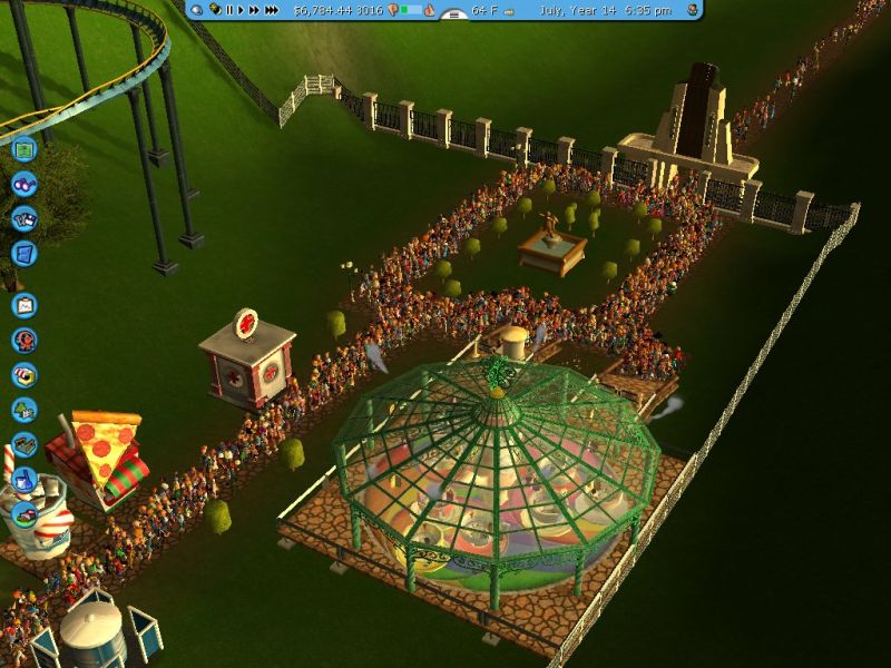 Скриншот из игры RollerCoaster Tycoon 3 - 187