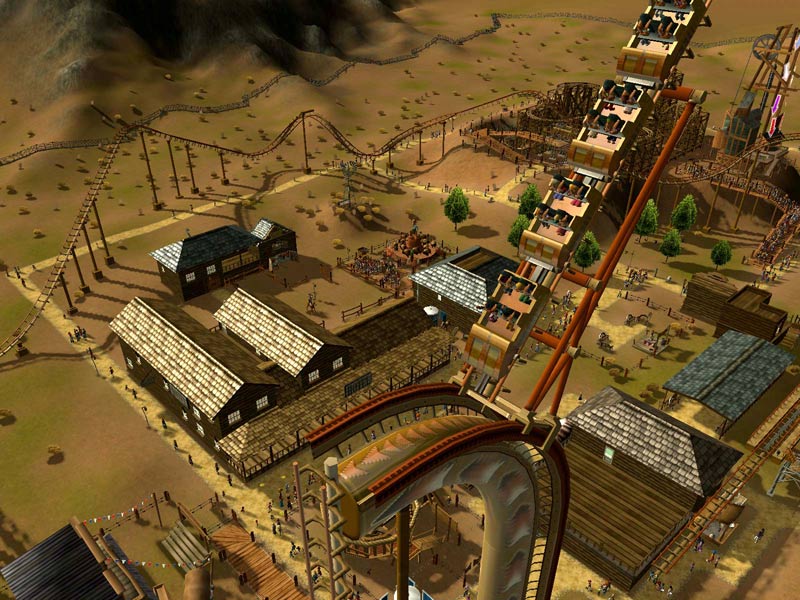 Скриншот из игры RollerCoaster Tycoon 3 - 130