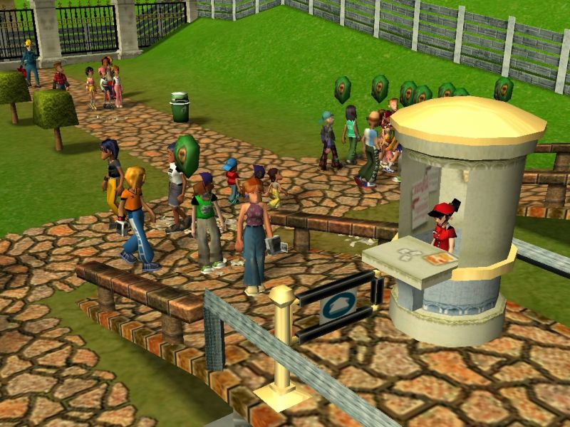 Скриншот из игры RollerCoaster Tycoon 3 - 172
