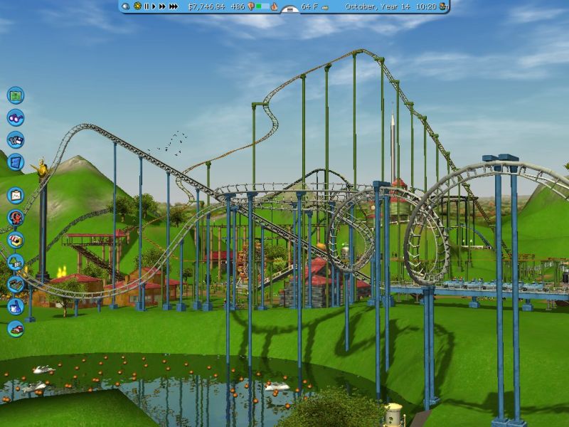 Скриншот из игры RollerCoaster Tycoon 3 - 192