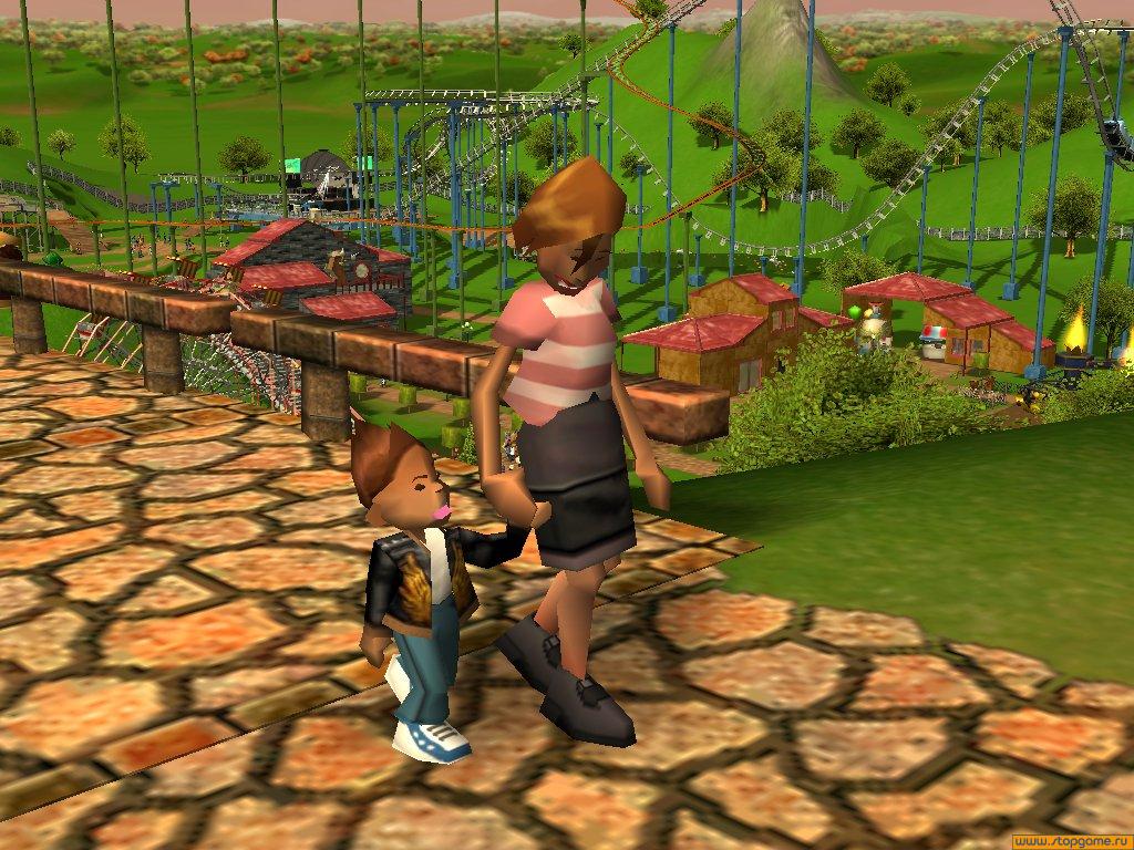 Скриншот из игры RollerCoaster Tycoon 3 - 83