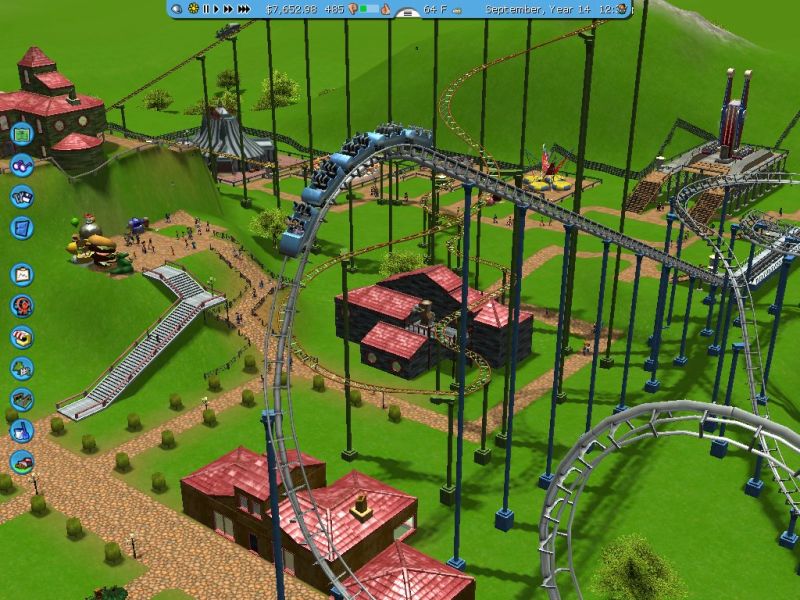 Скриншот из игры RollerCoaster Tycoon 3 - 84