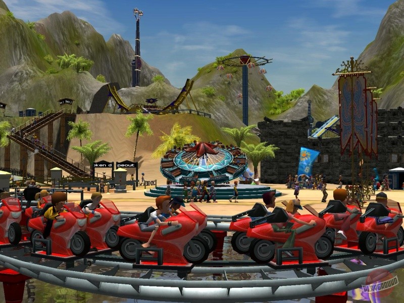 Скриншот из игры RollerCoaster Tycoon 3 - 112
