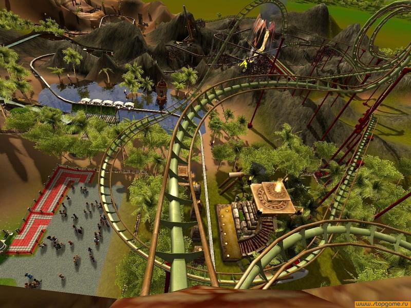 Скриншот из игры RollerCoaster Tycoon 3 - 133