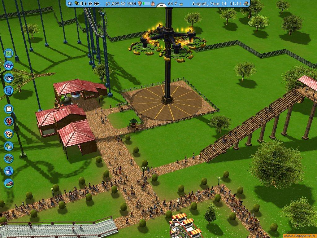 Скриншот из игры RollerCoaster Tycoon 3 - 143