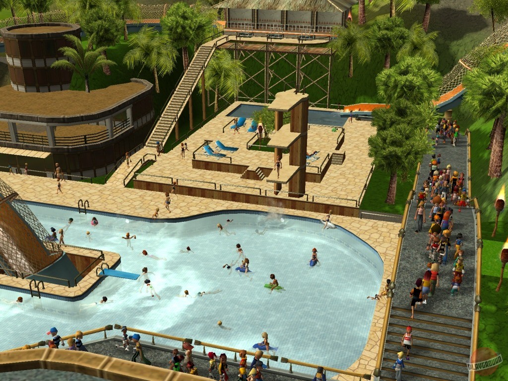 Скриншот из игры RollerCoaster Tycoon 3 - 73