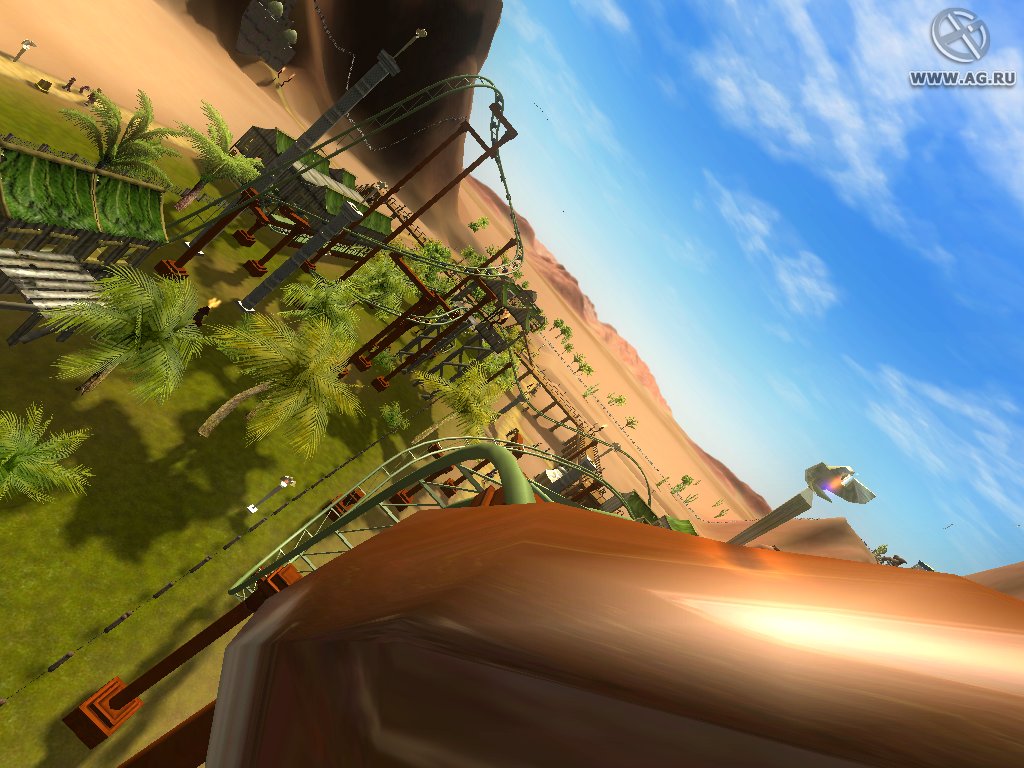 Скриншот из игры RollerCoaster Tycoon 3 - 62