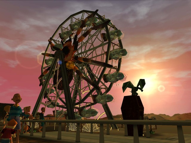 Скриншот из игры RollerCoaster Tycoon 3 - 101