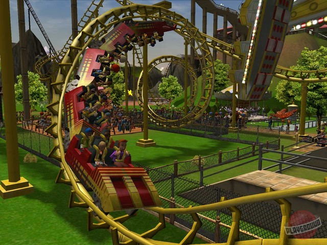 Скриншот из игры RollerCoaster Tycoon 3 - 118