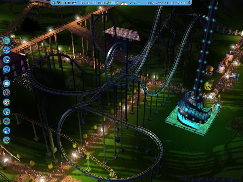 Скриншот из игры RollerCoaster Tycoon 3 - 116