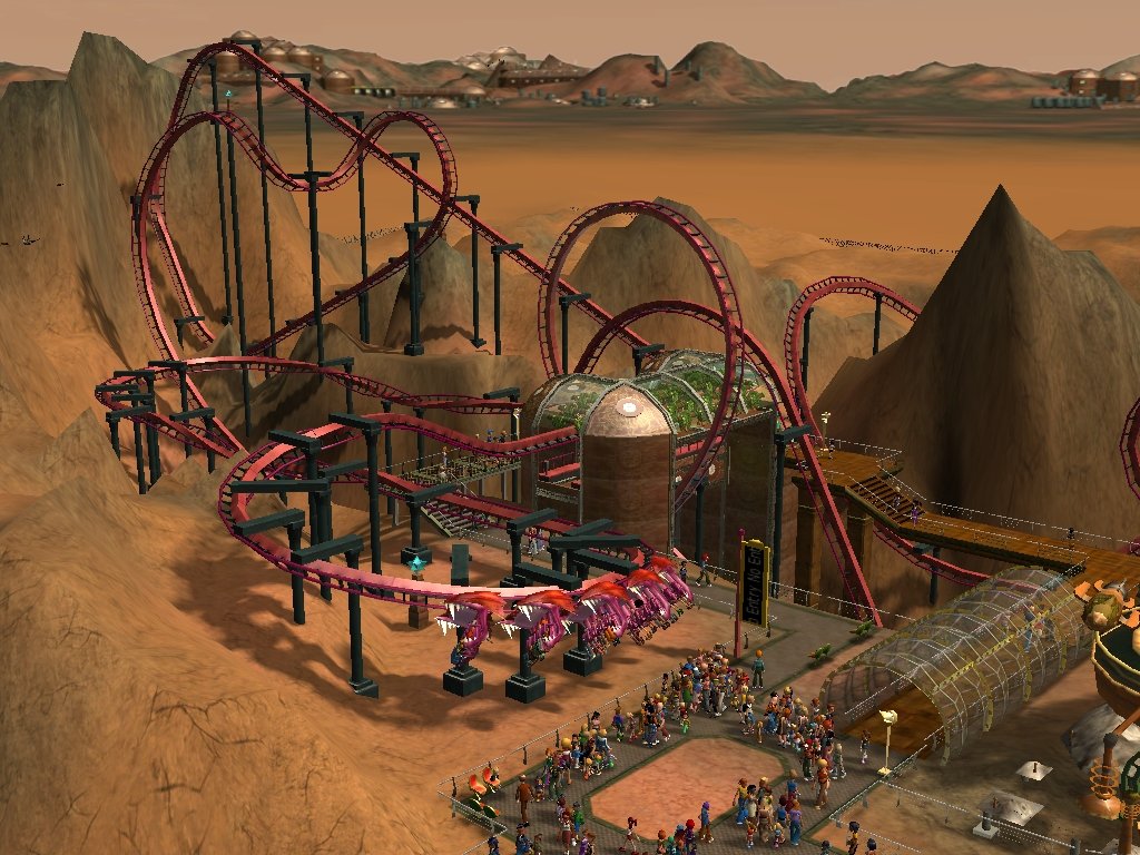 Скриншот из игры RollerCoaster Tycoon 3 - 162