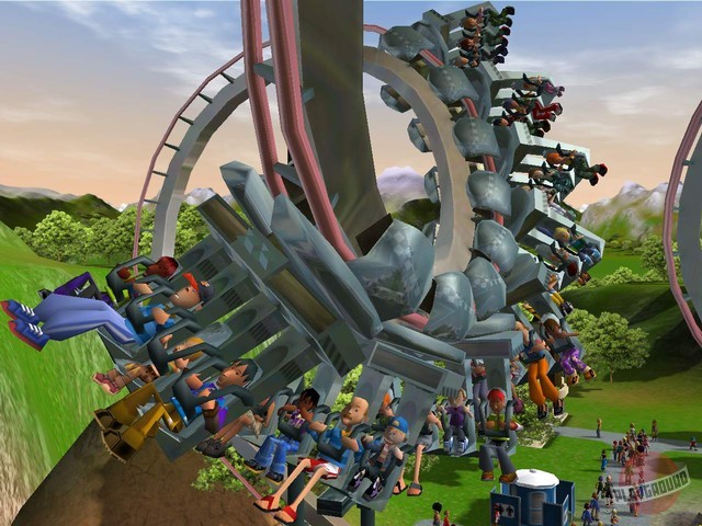 Скриншот из игры RollerCoaster Tycoon 3 - 58