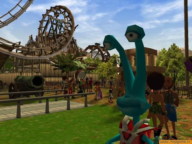 Скриншот из игры RollerCoaster Tycoon 3 - 144