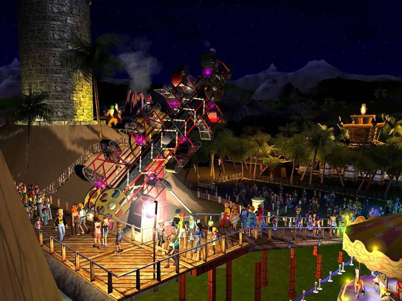 Скриншот из игры RollerCoaster Tycoon 3 - 191