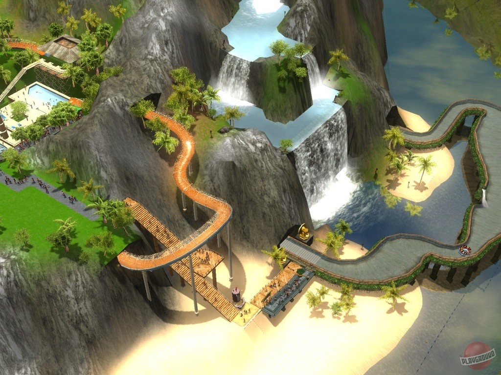 Скриншот из игры RollerCoaster Tycoon 3 - 48