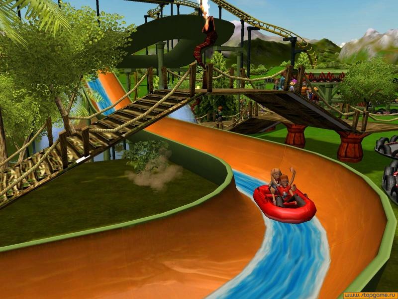 Скриншот из игры RollerCoaster Tycoon 3 - 147