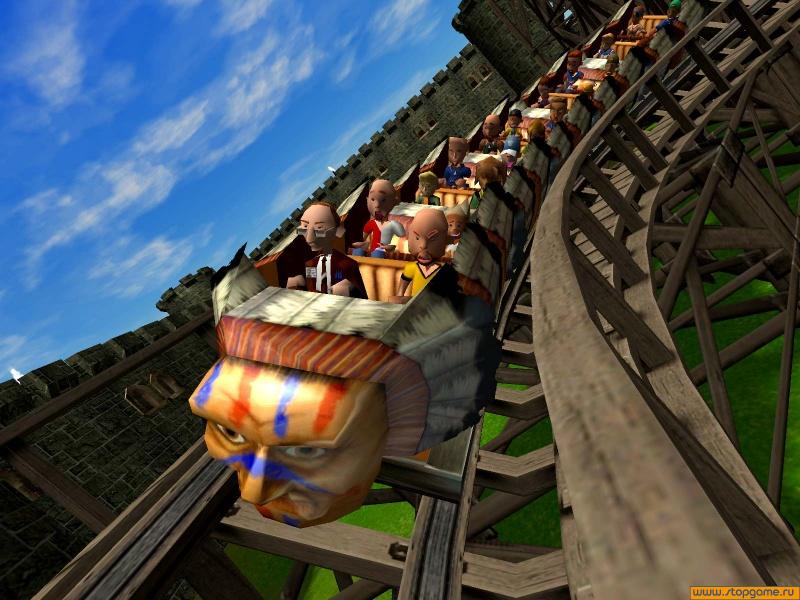 Скриншот из игры RollerCoaster Tycoon 3 - 90